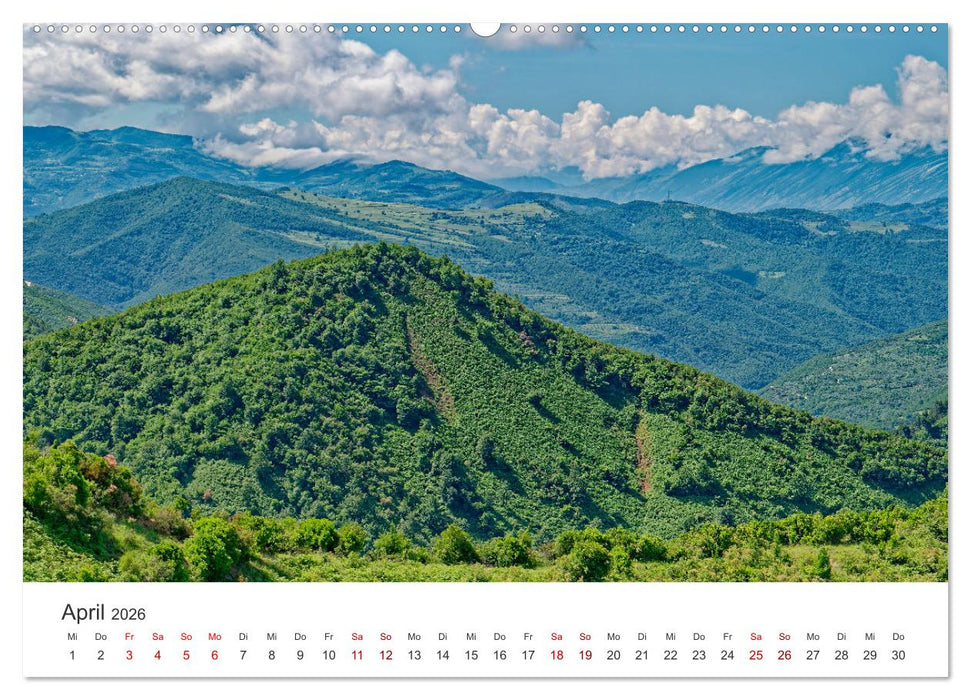 Albanien. Eine Entdeckungsreise. (CALVENDO Premium Wandkalender 2026)