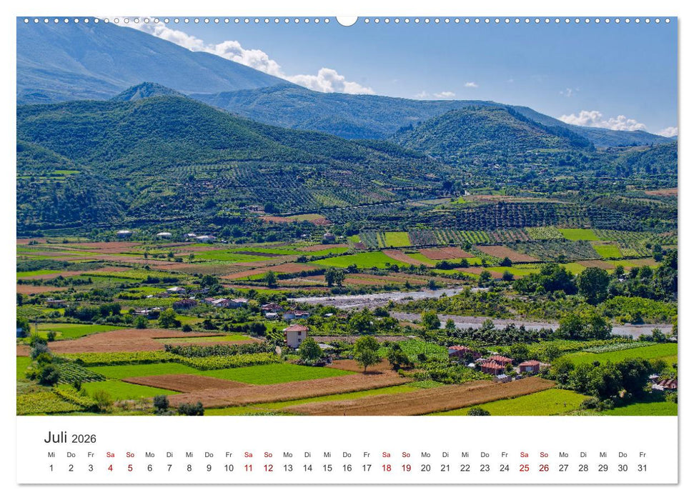 Albanien. Eine Entdeckungsreise. (CALVENDO Premium Wandkalender 2026)