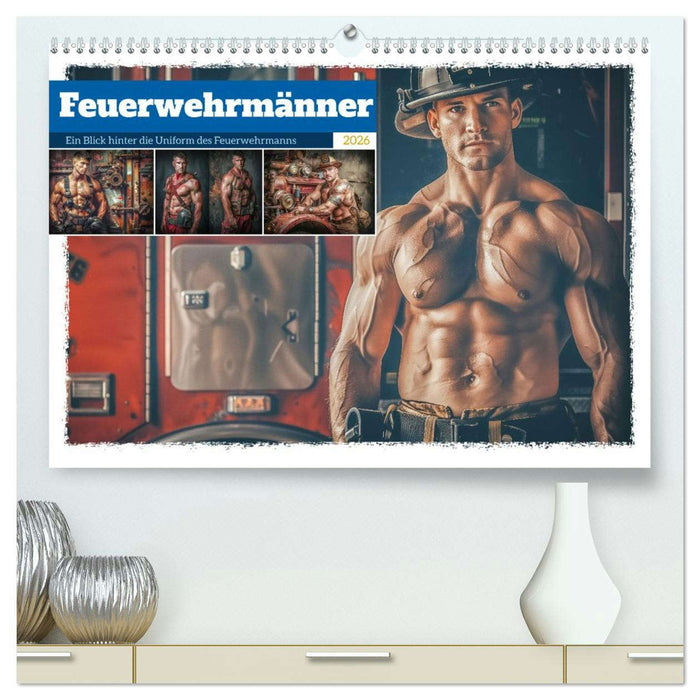 Feuerwehrmänner (CALVENDO Premium Wandkalender 2026)