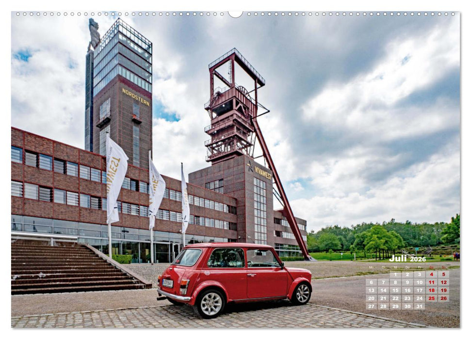 Mit dem Mini durchs Revier (CALVENDO Premium Wandkalender 2026)