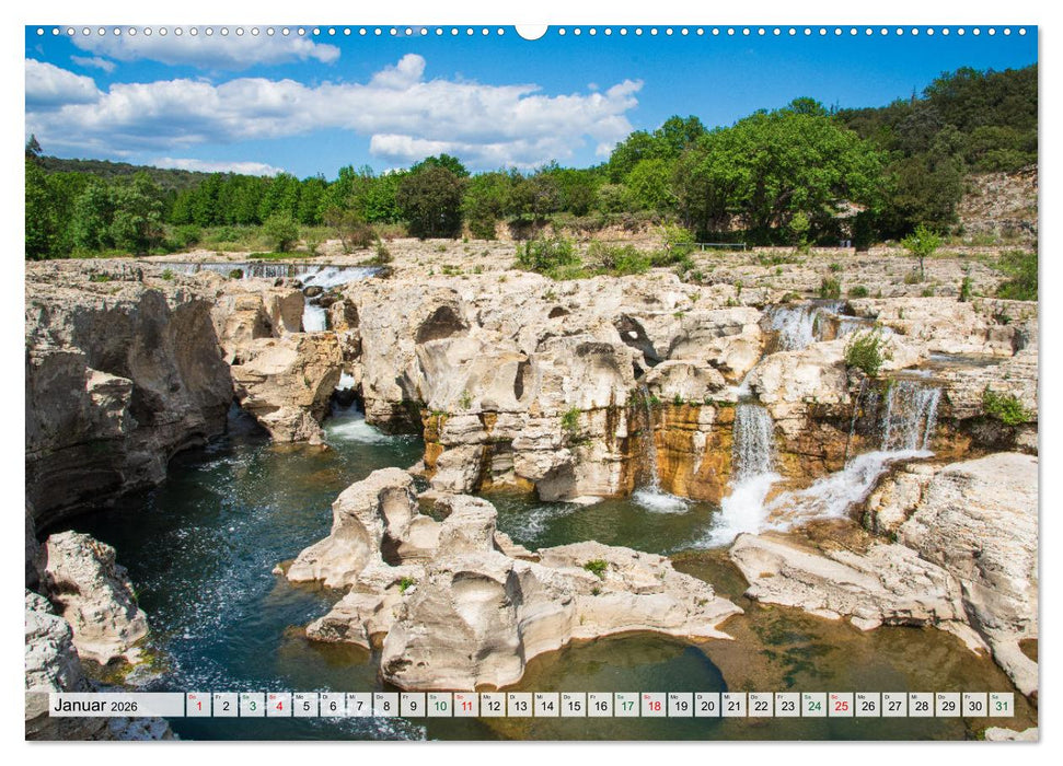 Kaskaden von Sautadet (CALVENDO Premium Wandkalender 2026)