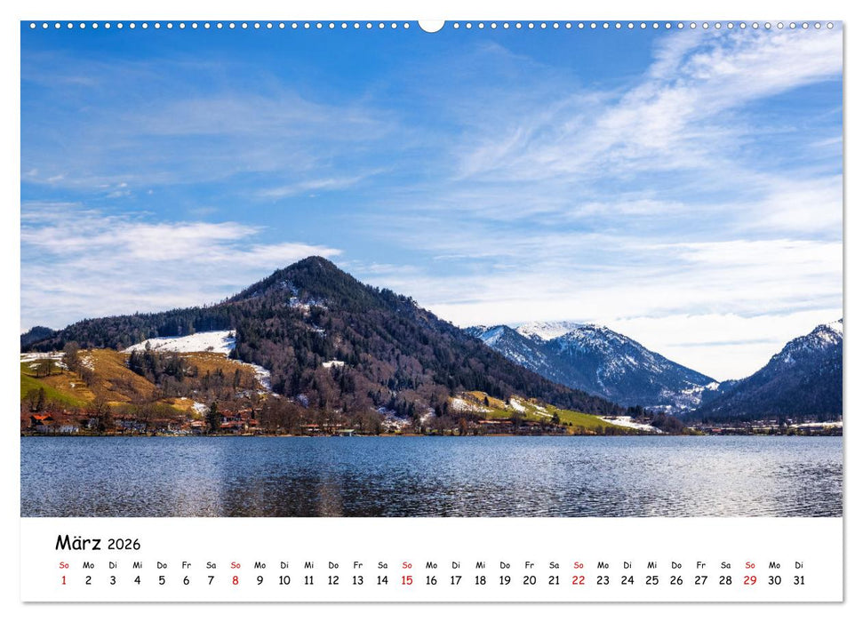 Schlierseer Momente - eine kalendarische Reise (CALVENDO Premium Wandkalender 2026)