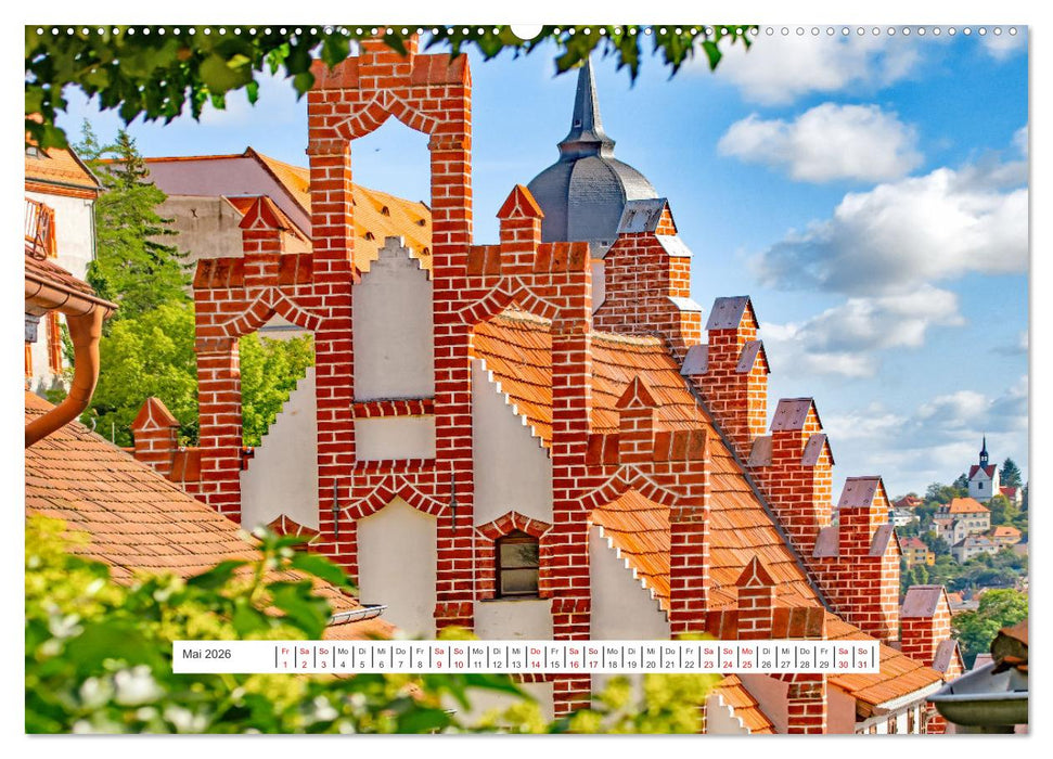 Meißen und seine Wahrzeichen (CALVENDO Premium Wandkalender 2026)
