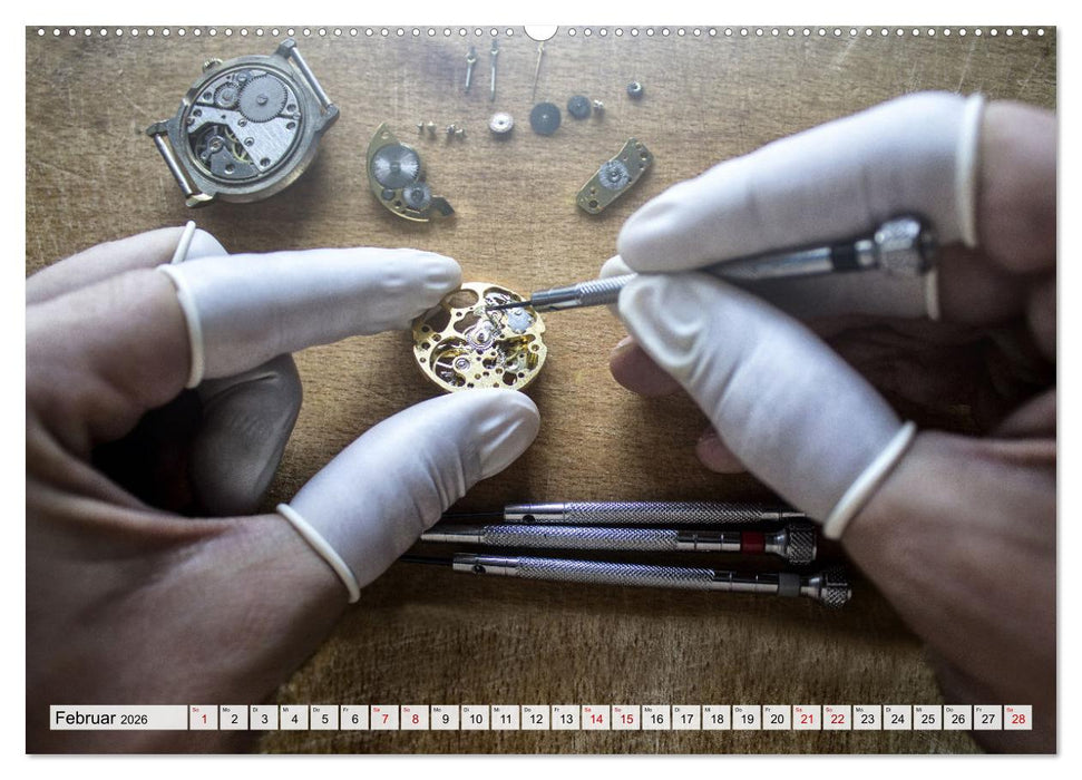 Handwerk – Freude an der Arbeit (CALVENDO Premium Wandkalender 2026)