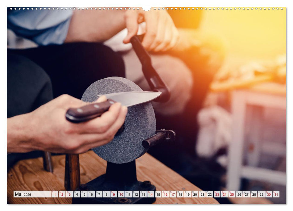 Handwerk – Freude an der Arbeit (CALVENDO Premium Wandkalender 2026)