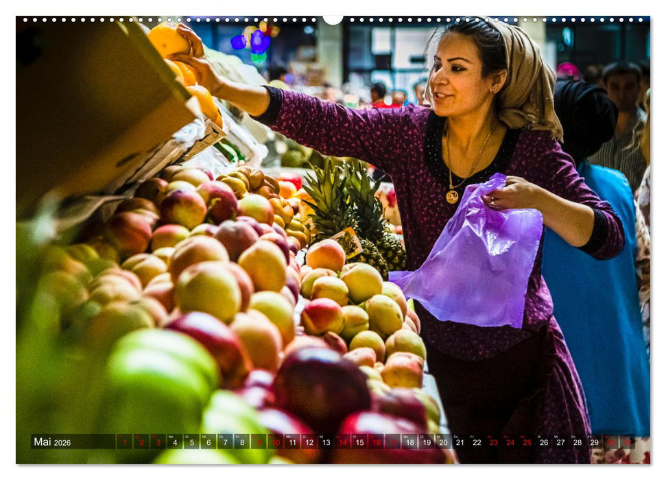 Duschanbe – Hauptstadt von Tadschikistan (CALVENDO Premium Wandkalender 2026)