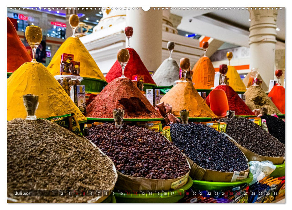 Duschanbe – Hauptstadt von Tadschikistan (CALVENDO Premium Wandkalender 2026)