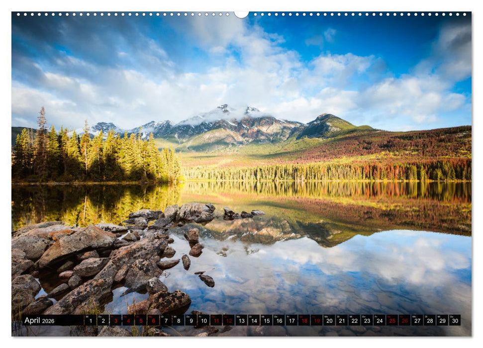 Kanada - Abenteuer in den Nationalparks (CALVENDO Premium Wandkalender 2026)