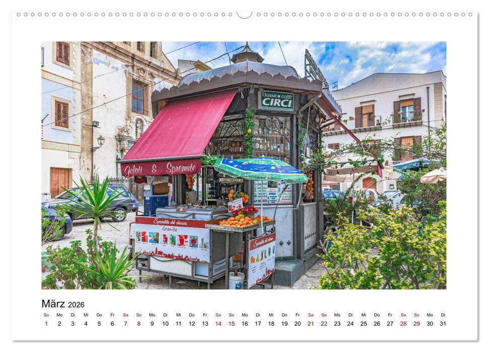 Palermo - Die Seele Siziliens (CALVENDO Premium Wandkalender 2026)