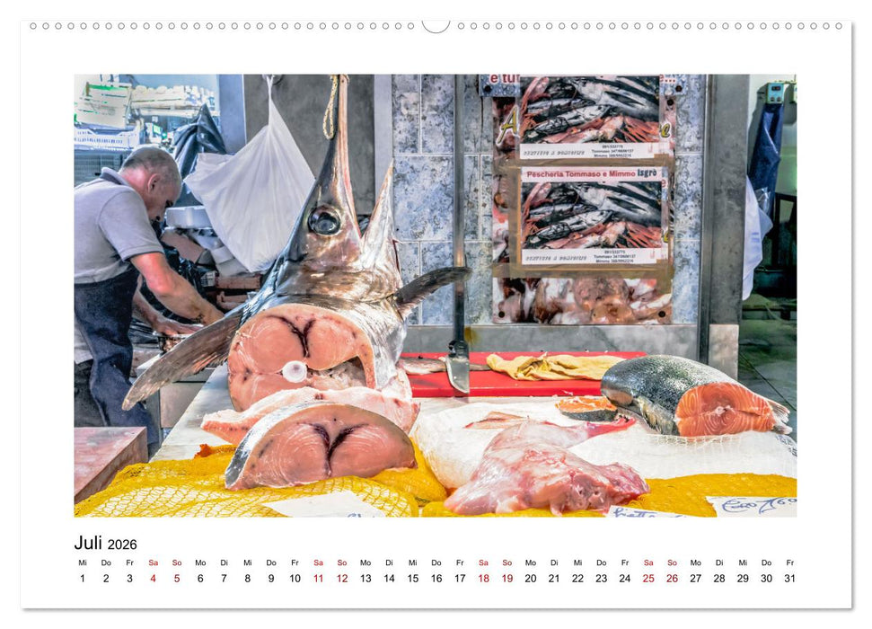 Palermo - Die Seele Siziliens (CALVENDO Premium Wandkalender 2026)