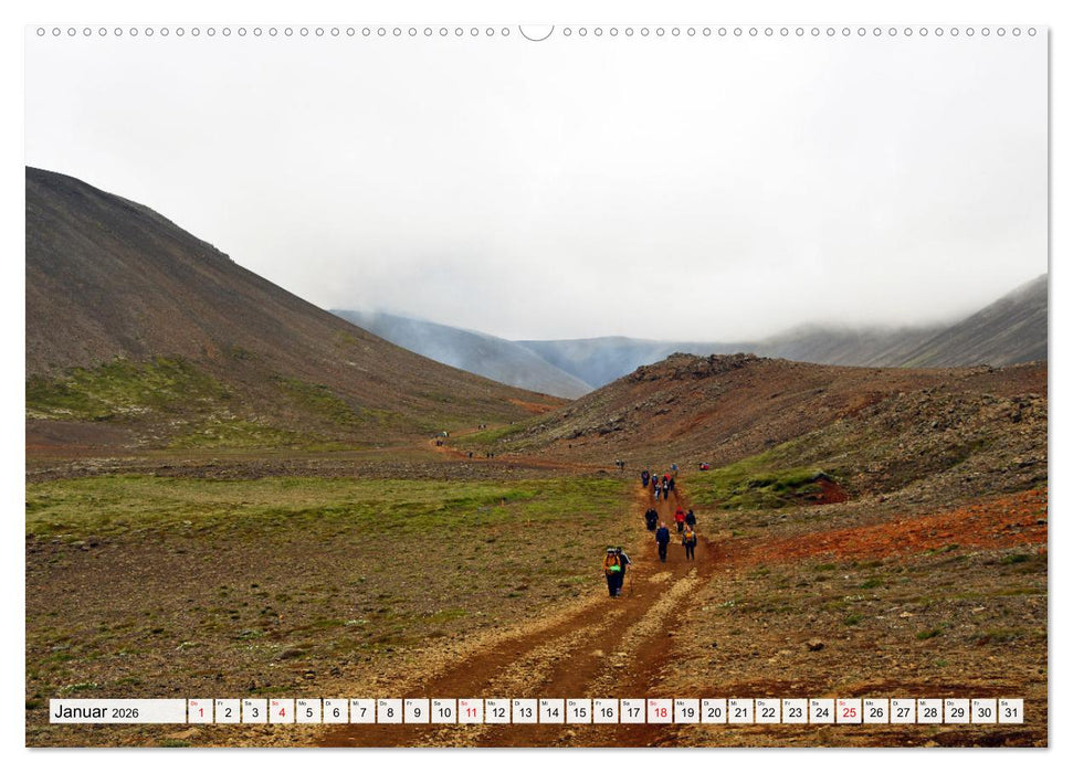 FAGRADALSFJALL 2021, Islands spektakulärer Vulkanausbruch (CALVENDO Premium Wandkalender 2026)