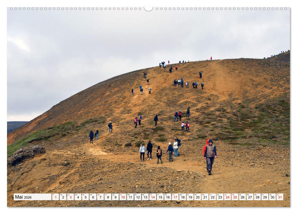 FAGRADALSFJALL 2021, Islands spektakulärer Vulkanausbruch (CALVENDO Premium Wandkalender 2026)