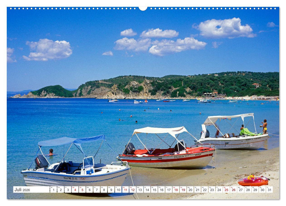 Chalkidiki - Urlaubsparadies in Nordgriechenland (CALVENDO Premium Wandkalender 2026)