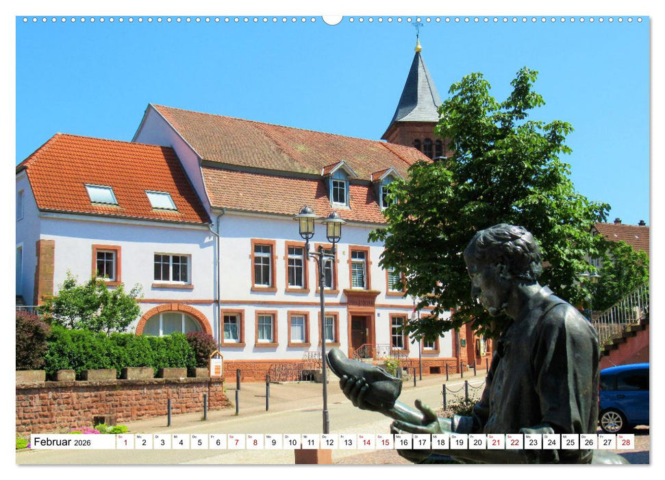 Südliche Weinstraße und Südwestpfalz (CALVENDO Premium Wandkalender 2026)