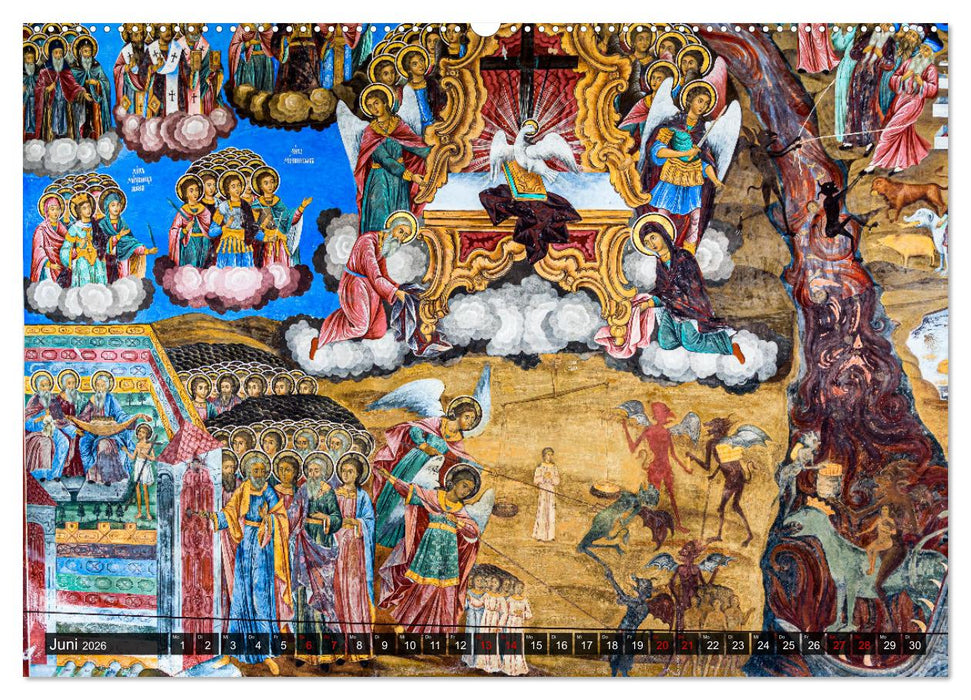 Rila Kloster – Weltkulturerbe in Bulgarien (CALVENDO Premium Wandkalender 2026)
