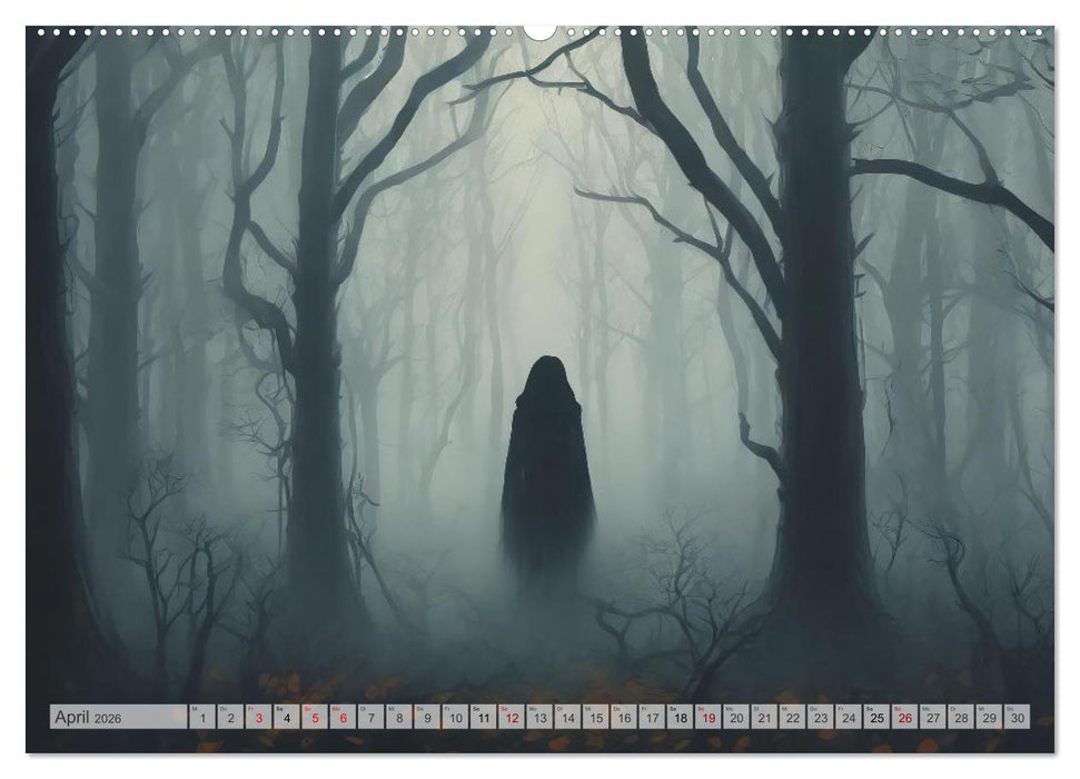 Dunkle Mysterien (CALVENDO Wandkalender 2026)