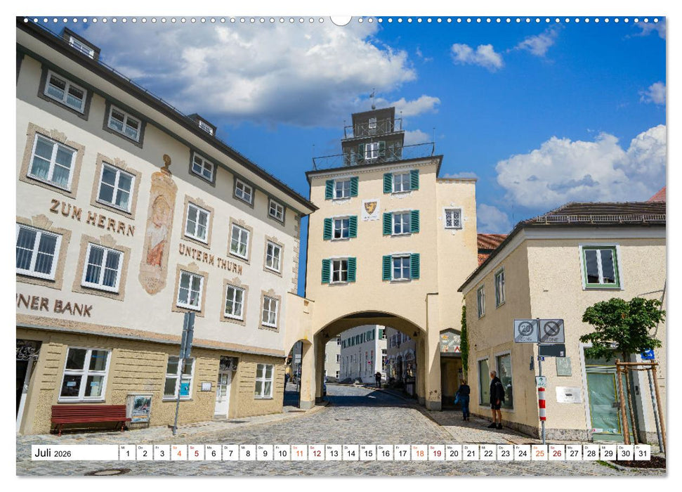 Bad Tölz Impressionen (CALVENDO Premium Wandkalender 2026)
