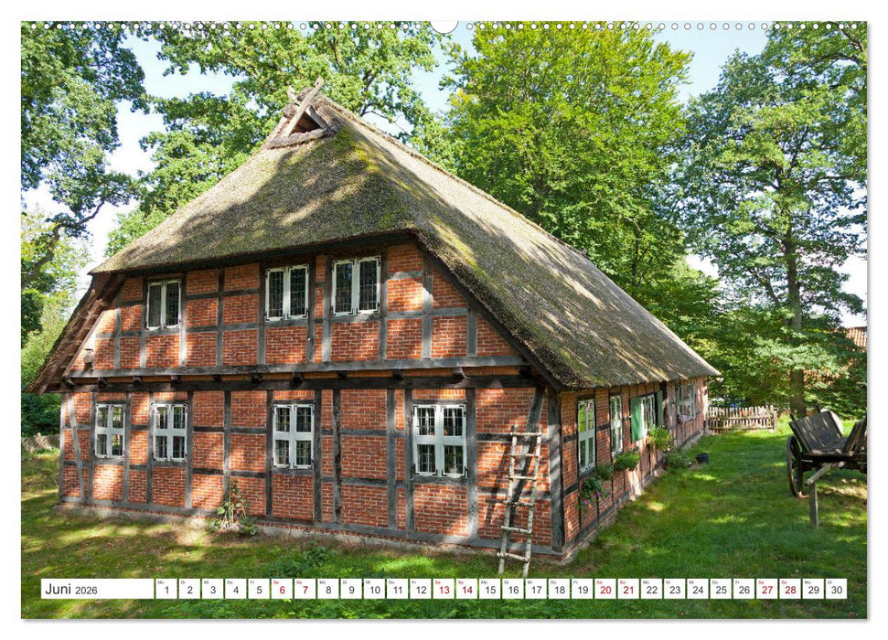 Die Lüneburger Heide - Ausflugsziel im Norden (CALVENDO Premium Wandkalender 2026)