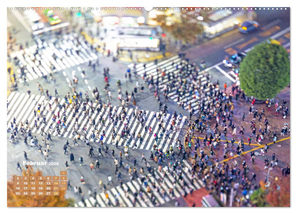 Tokio: Lichter einer Stadt (CALVENDO Premium Wandkalender 2026)