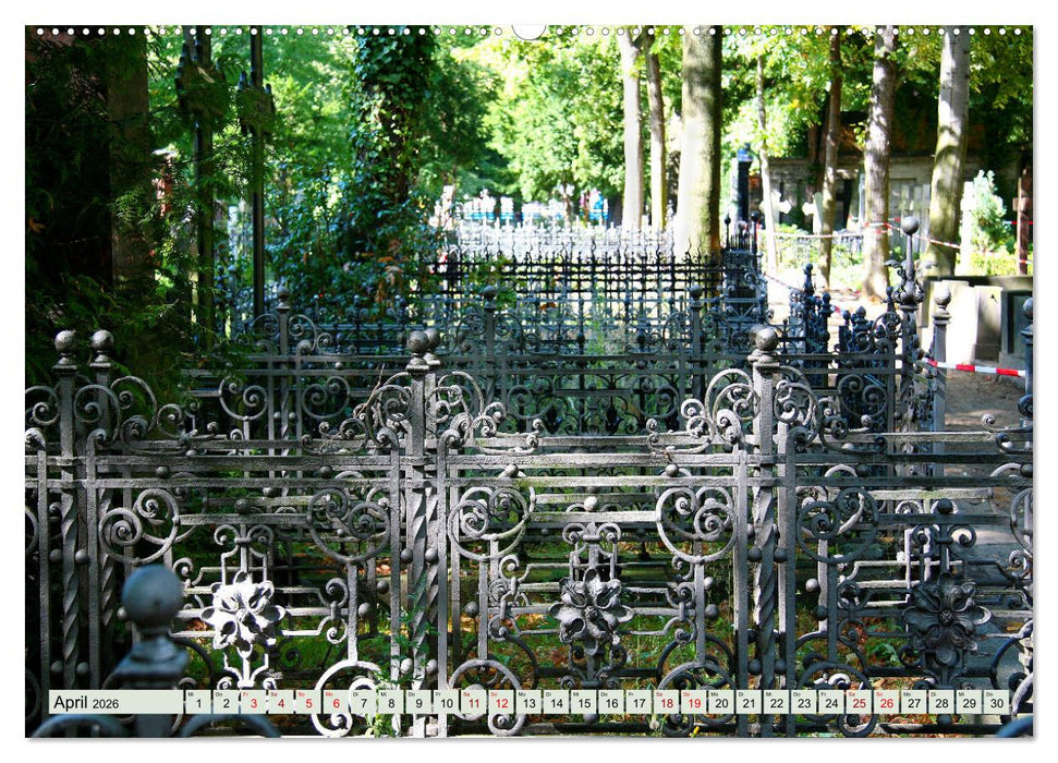 Historische Schmiedekunst auf Berliner Friedhöfen (CALVENDO Premium Wandkalender 2026)