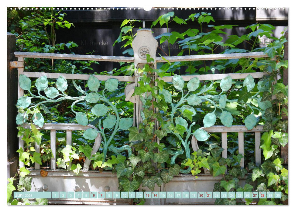 Historische Schmiedekunst auf Berliner Friedhöfen (CALVENDO Premium Wandkalender 2026)