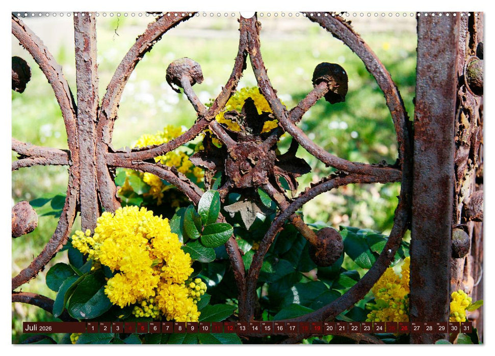 Historische Schmiedekunst auf Berliner Friedhöfen (CALVENDO Premium Wandkalender 2026)