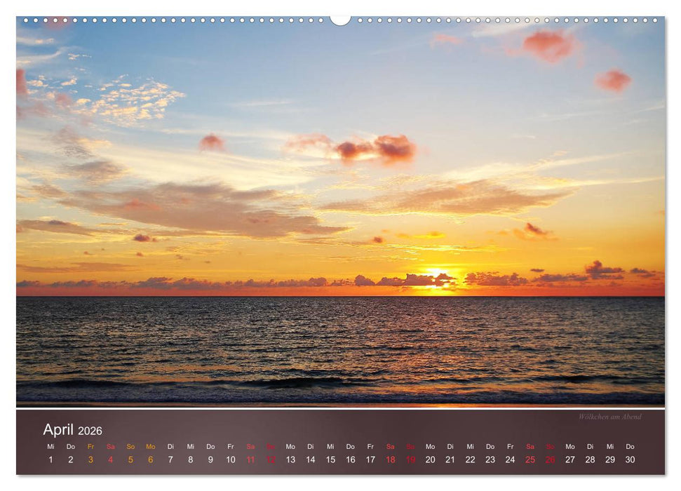 Farben am Meer (CALVENDO Premium Wandkalender 2026)