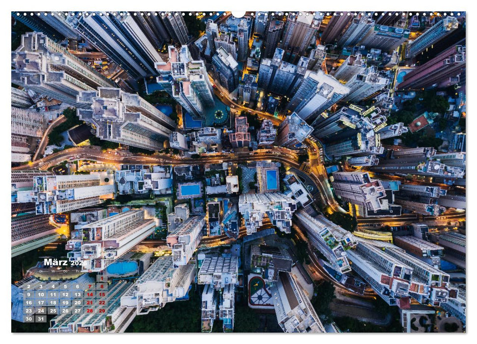 Weltstädte - Iconic world cities (CALVENDO Premium Wandkalender 2026)