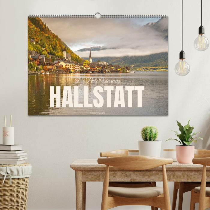Hallstatt - Die Perle Österreichs (CALVENDO Wandkalender 2026)