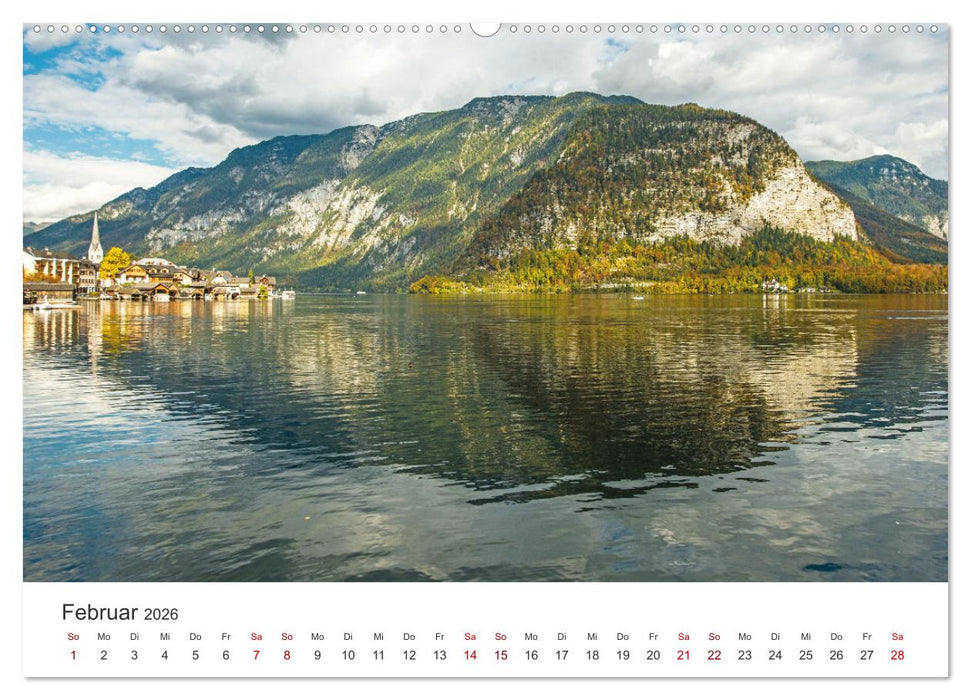 Hallstatt - Die Perle Österreichs (CALVENDO Wandkalender 2026)