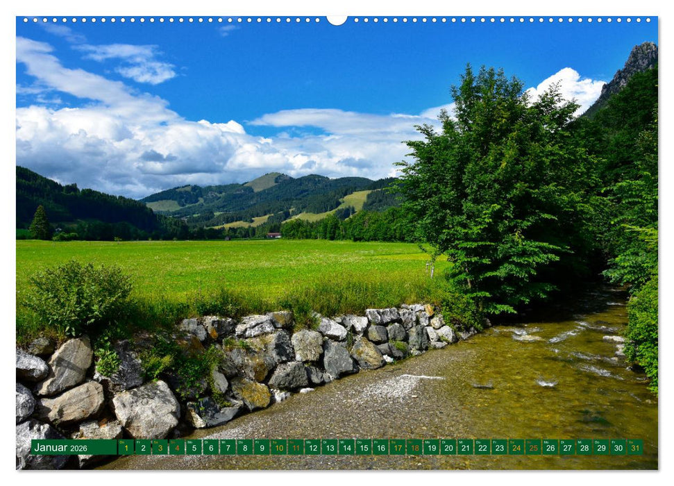 Erlebe mit mir das Allgäu (CALVENDO Premium Wandkalender 2026)