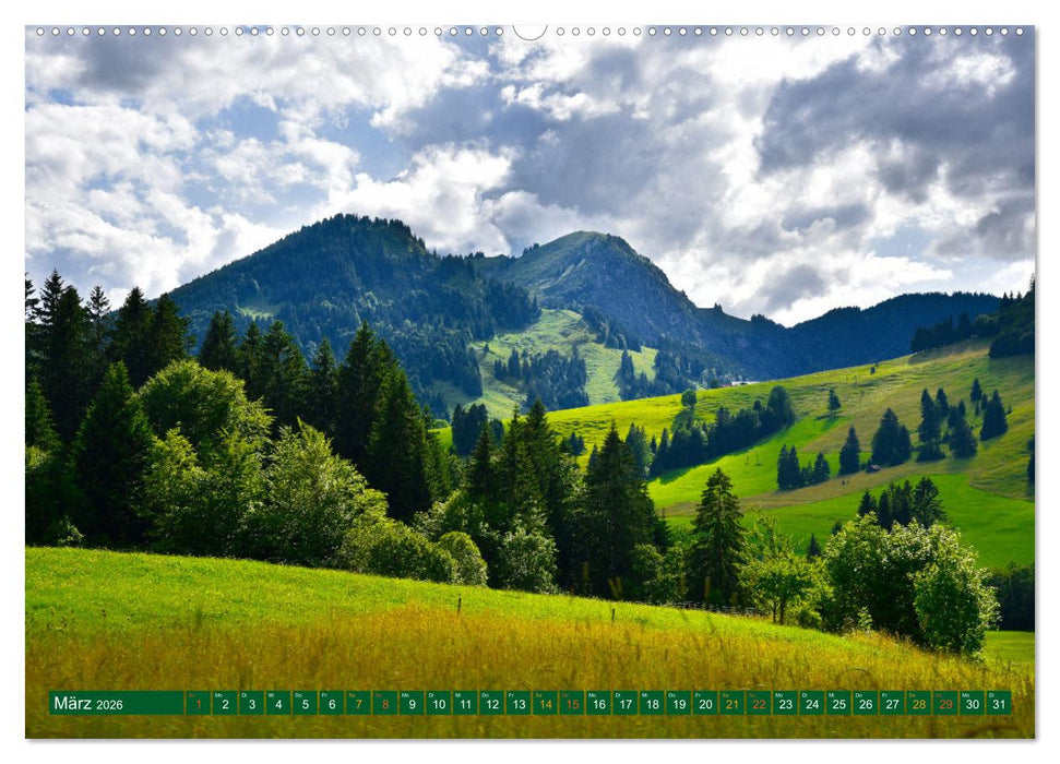 Erlebe mit mir das Allgäu (CALVENDO Premium Wandkalender 2026)
