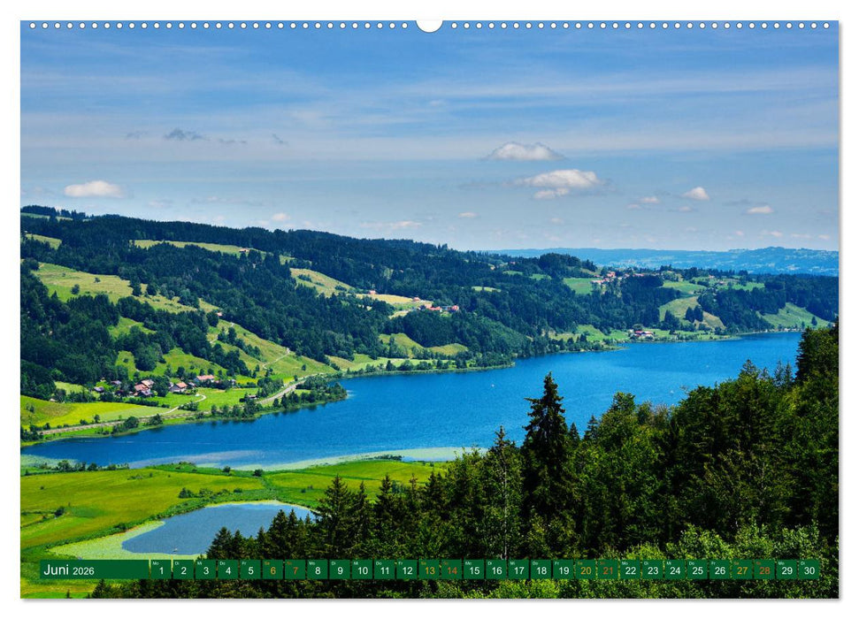 Erlebe mit mir das Allgäu (CALVENDO Premium Wandkalender 2026)