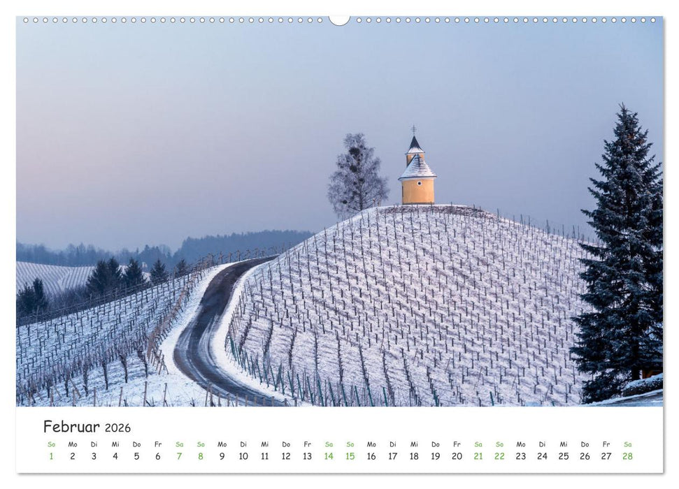 Südsteiermark365 (CALVENDO Premium Wandkalender 2026)