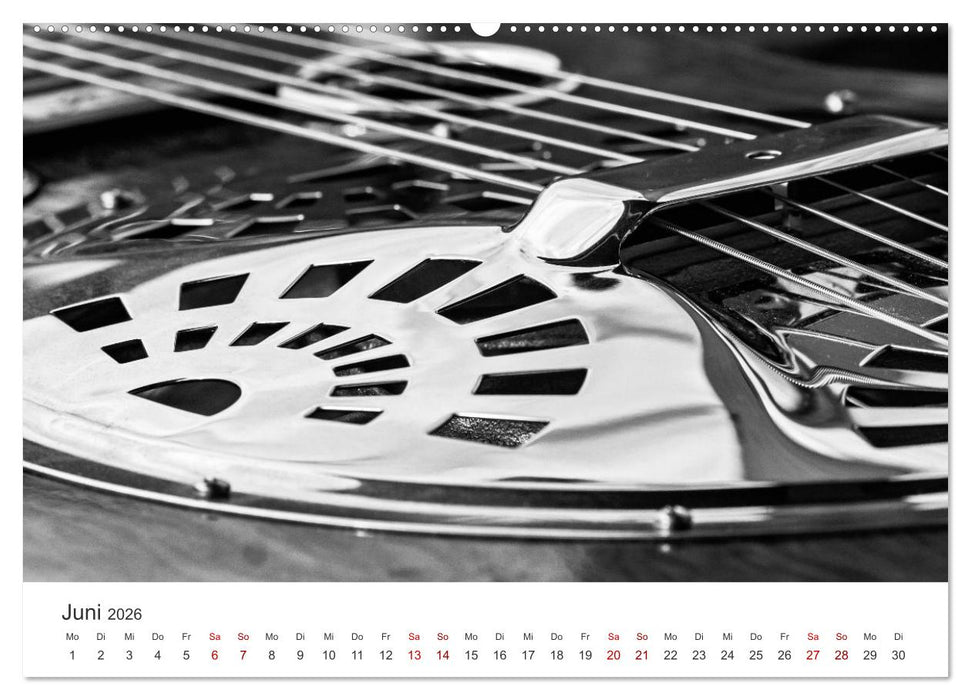 Dobro-Gitarre (CALVENDO Premium Wandkalender 2026)