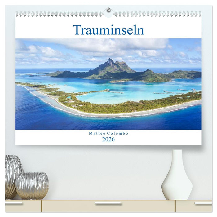 Trauminseln - Matteo Colombo (CALVENDO Premium Wandkalender 2026)