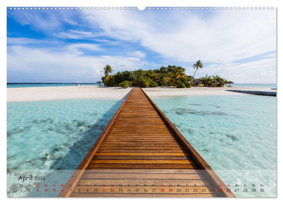 Trauminseln - Matteo Colombo (CALVENDO Premium Wandkalender 2026)