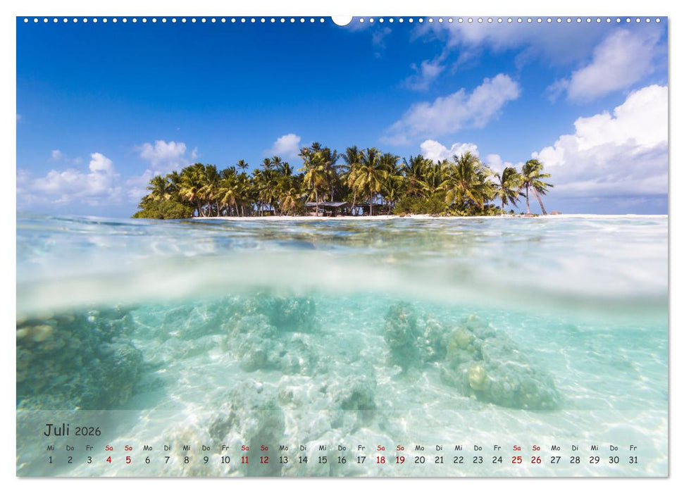 Trauminseln - Matteo Colombo (CALVENDO Premium Wandkalender 2026)