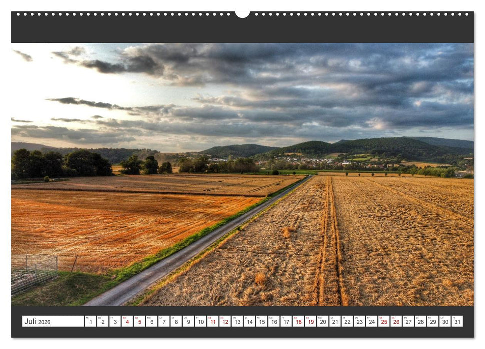 Die Natur von oben - aufgenommen über Deutschland (CALVENDO Premium Wandkalender 2026)