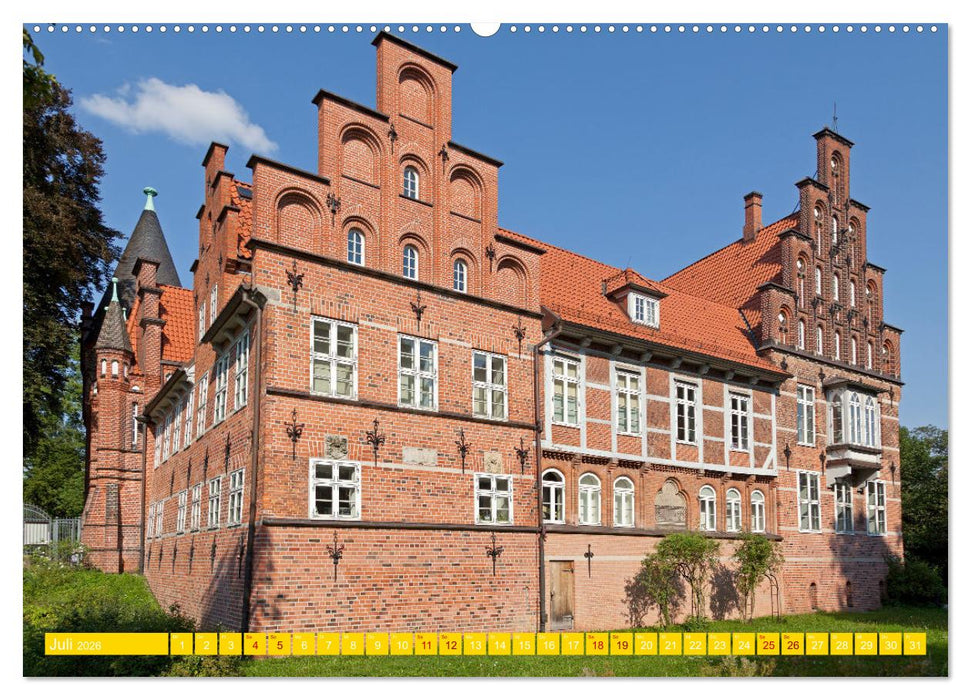 Hamburg - Perle an der Elbe (CALVENDO Premium Wandkalender 2026)