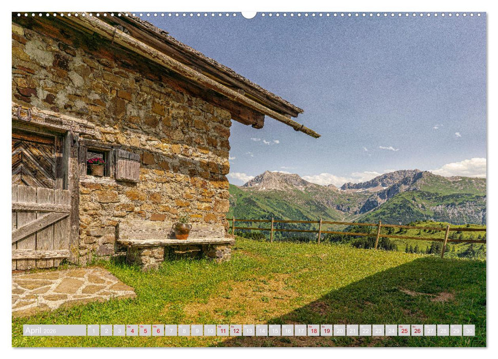 Arlberger Bergwelten (CALVENDO Premium Wandkalender 2026)