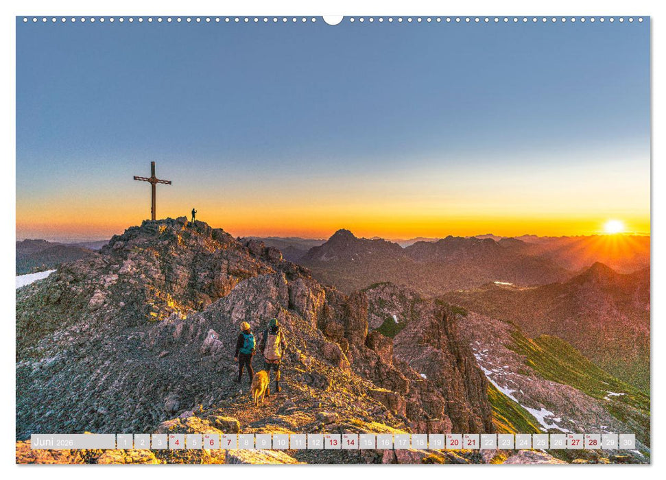 Arlberger Bergwelten (CALVENDO Premium Wandkalender 2026)