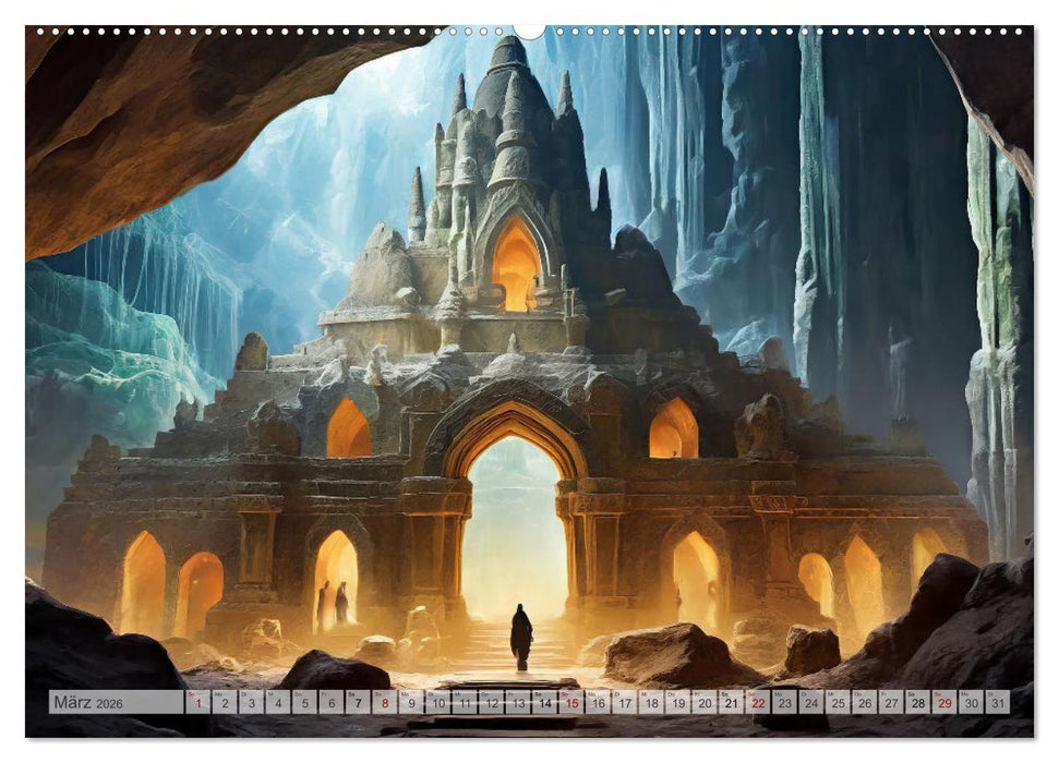 Dunkle Mysterien (CALVENDO Premium Wandkalender 2026)
