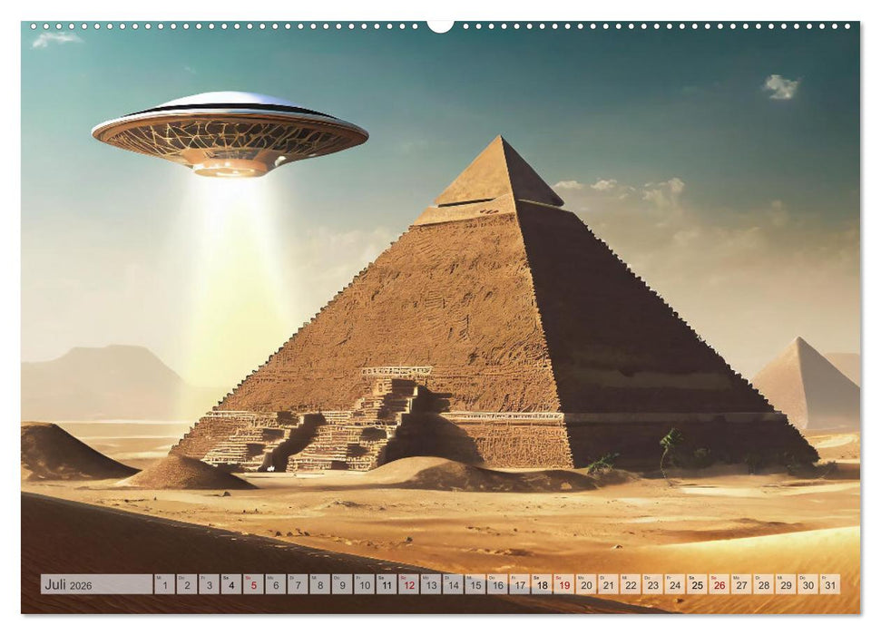 Dunkle Mysterien (CALVENDO Premium Wandkalender 2026)