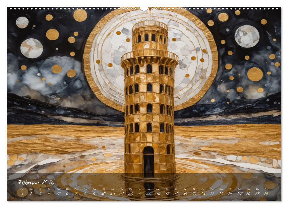 Nächtliche Traumwelten (CALVENDO Premium Wandkalender 2026)