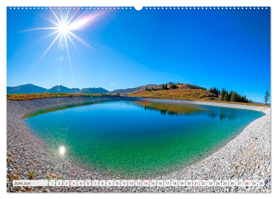 Schöne Grüße aus Dienten (CALVENDO Wandkalender 2026)