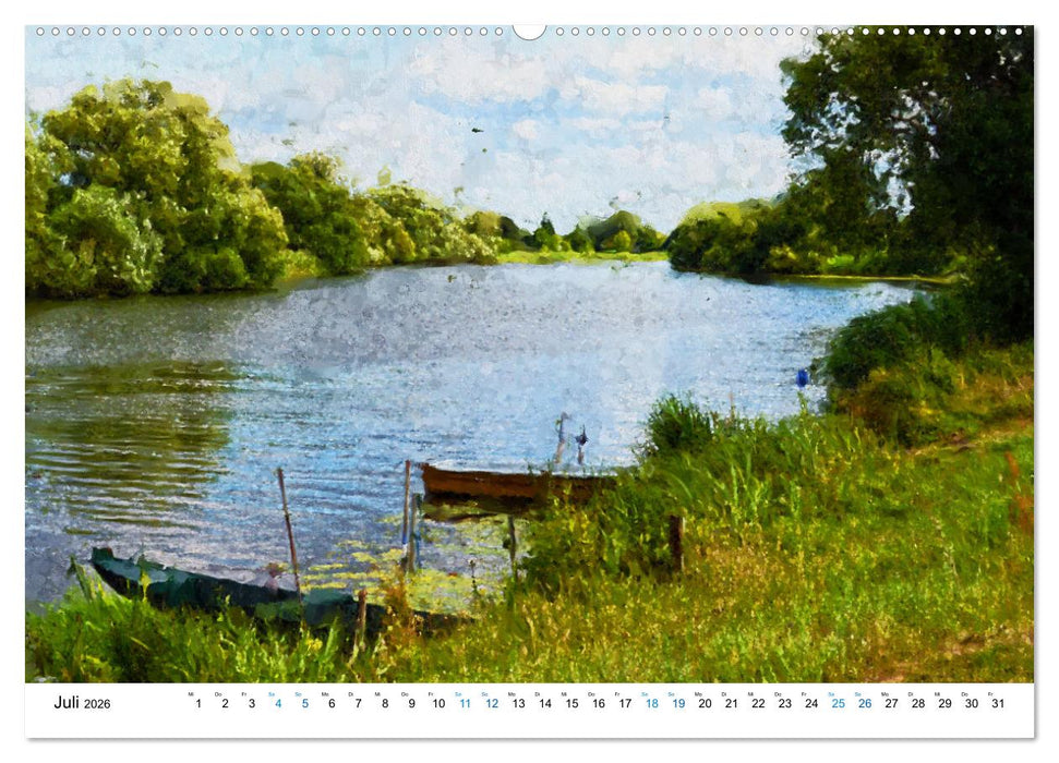 Mein Havelland - Impressionen der Heimat (CALVENDO Premium Wandkalender 2026)