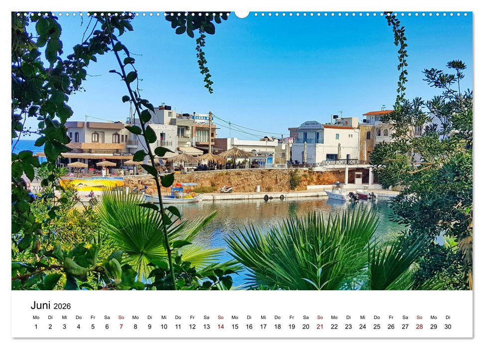 Kretas malerischer Osten (CALVENDO Premium Wandkalender 2026)