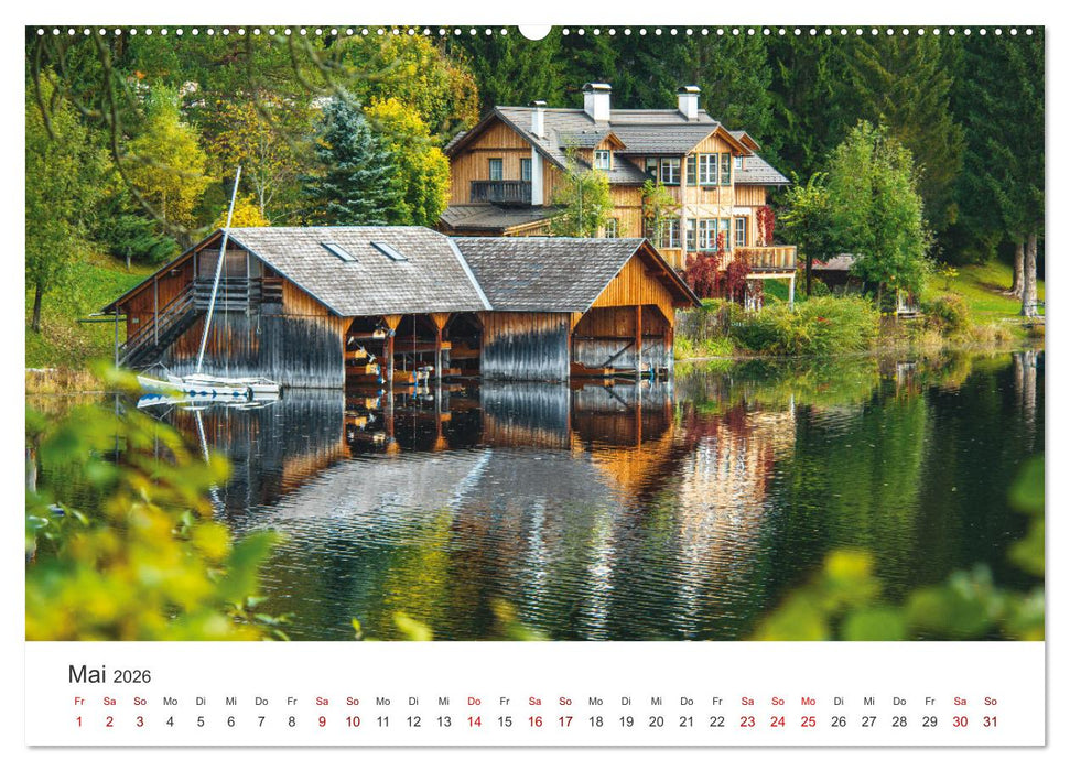 Hallstatt - Die Perle Österreichs (CALVENDO Premium Wandkalender 2026)