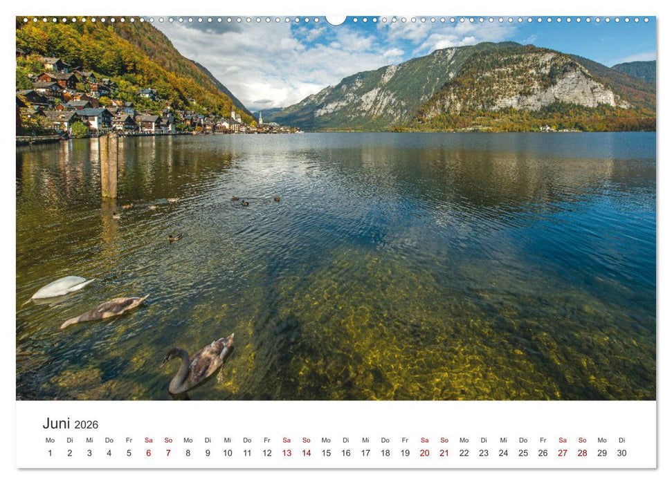 Hallstatt - Die Perle Österreichs (CALVENDO Premium Wandkalender 2026)